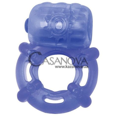 Основное фото Виброкольцо Climax Juicy Rings голубое