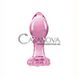 Додаткове фото Анальна пробка Crystal Flover рожева 8,9 см