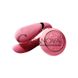 Додаткове фото Смарт-вібратор для пар Fanfan Set Bright рожевий 8,4 см