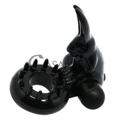 Основное фото Кольцо-стимулятор Sweet Ring Black Bunny чёрное