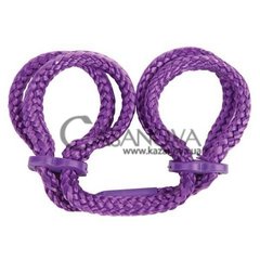 Основне фото Наручники Japanese Silk Love Rope Wrist Cuffs фіолетові