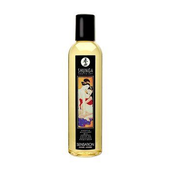 Основное фото Массажное масло Shunga Sensation лаванда 240 мл