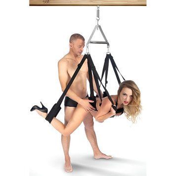 Основное фото Секс-качели Fetish Tentation Suspension Straps чёрные