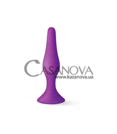 Основное фото Анальная пробка на присоске MAI Attraction №32 фиолетовая 10,5 см