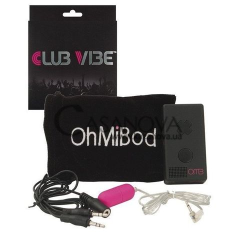 Основное фото Клиторальный вибратор Ohmibod Club Vibe 2 Oh чёрно-розовый