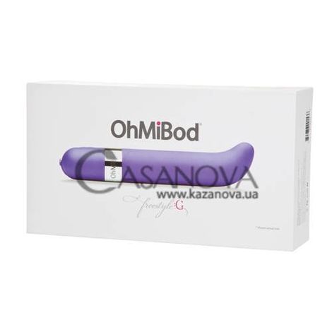 Основное фото Вибратор для точки G OhMiBod Freestyle :G фиолетовый 15,9 см