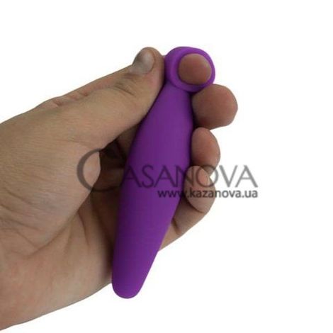 Основное фото Анальная пробка Climax Anal Finger Plug фиолетовая 10,5 см