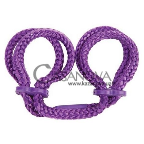Основное фото Наручники Japanese Silk Love Rope Wrist Cuffs фиолетовые
