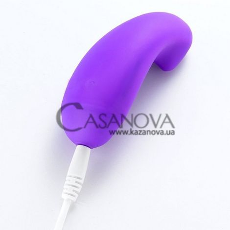 Основное фото Клиторальный вибратор Vibease фиолетовый 7,9 см