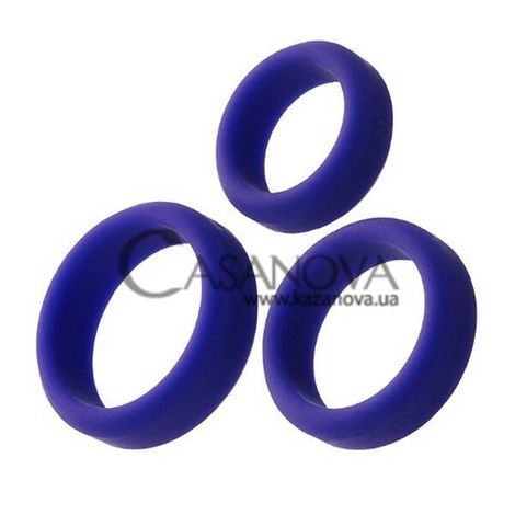 Основное фото Набор эрекционных колец Toyfa A-Toys 768015 фиолетовый