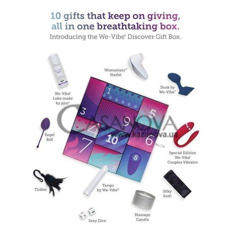 Основное фото Подарочный набор из 10 секс-игрушек We-Vibe Discover Gift Box