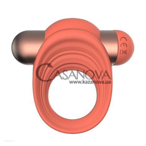 Основное фото Эрекционное кольцо с вибрацией Charismatic Clea оранжевое
