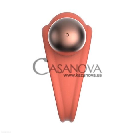 Основное фото Эрекционное кольцо с вибрацией Charismatic Clea оранжевое