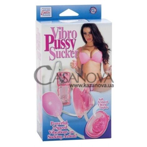 Основне фото Вібропомпа для вагіни Jesse's Vibro Pussy Sucker рожева