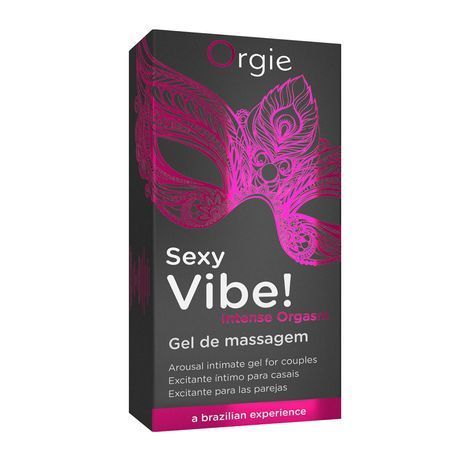 Основне фото Рідкий вібратор "Екзотичні квіти" Orgie Sexy Vibe! Intense Orgasm 15 мл