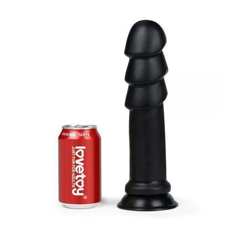 Основне фото Анальний стимулятор на присосці Lovetoy King-Sized Anal IODU-310220 чорний 28 см