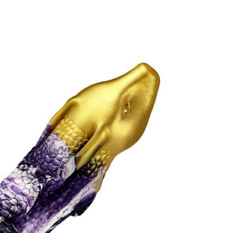 Основне фото Фалоімітатор на присосці Xise Lizard різнокольоровий 18,5 см
