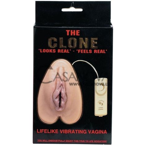 Основне фото Штучна вагіна з вібрацією The Clone тілесна