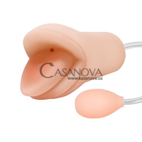 Основное фото Оростимулятор с вакуумом Lybaile Oral Sex Is телесный