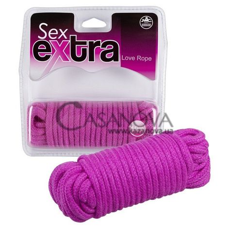 Основное фото Тонкая верёвка Sex Extra розовая 10 м