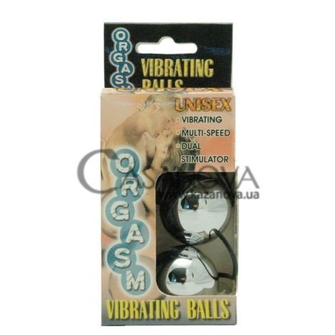 Основное фото Вагинальные шарики с вибрацией серебристые Orgasm Vibrating Balls