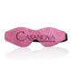 Додаткове фото Маска на очі California Exotic Novelties Tickle Me Pink Eye Mask рожева з чорним