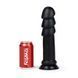 Додаткове фото Анальний стимулятор на присосці Lovetoy King-Sized Anal IODU-310220 чорний 28 см