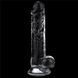 Додаткове фото Реалістичний фалоімітатор на присосці Lovetoy Flawless Clear Dildo 7.5'' прозорий 19 см