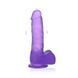 Дополнительное фото Реалистичный фаллос на присоске Lovetoy Jelly Studs Crystal Dildo Medium розовый 17,5 см