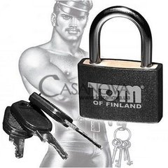 Основне фото Замок Tom of Finland Metal Lock чорний
