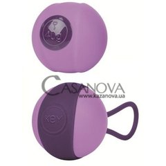 Основне фото Дві вагінальні кульки Key Stella Balls I фіолетові