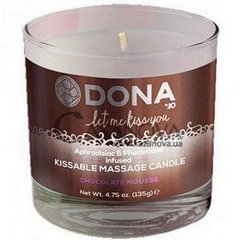 Основне фото Масажна свічка Dona Kissable Massage Candle шоколад 125 мл
