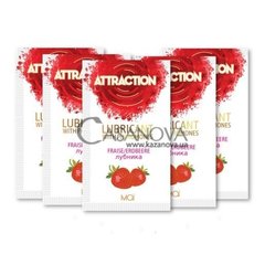 Основное фото Пробник лубриканта с феромонами Mai Attraction Lubs Strawberry клубника 10 мл