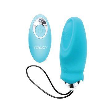 Основне фото Віброяйце з пульсацією ToyJoy I'm so Eggcited блакитне 8,9 см