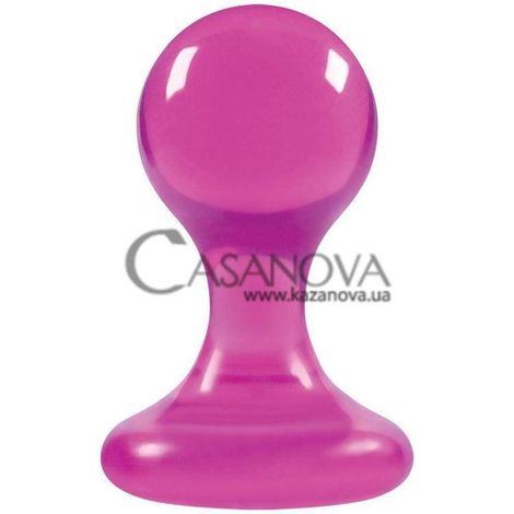 Основне фото Анальна пробка Luna Balls Large рожева 9,6 см