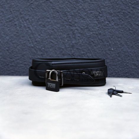 Основне фото Нашийник Tom of Finland Neoprene Collar чорний