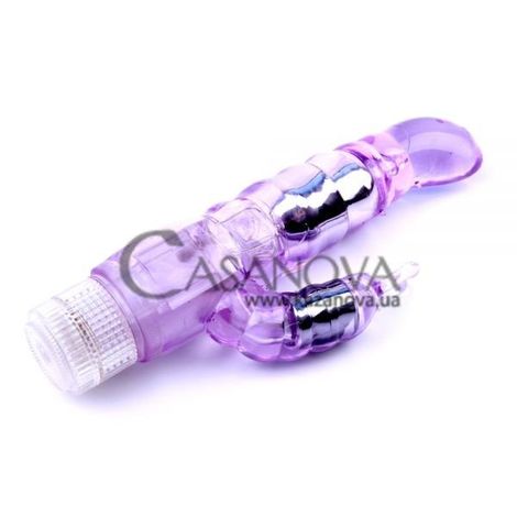 Основное фото Rabbit-вибратор Crystal Jelly My Dual Pleasure фиолетовый 21 см