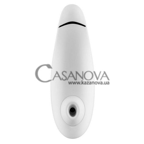 Основное фото Вакуумный клиторальный стимулятор Womanizer Premium белый 15,5 см
