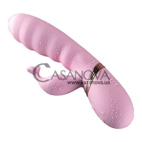 Основное фото Rabbit-вибратор Otouch Melow Massager розовый 19,5 см
