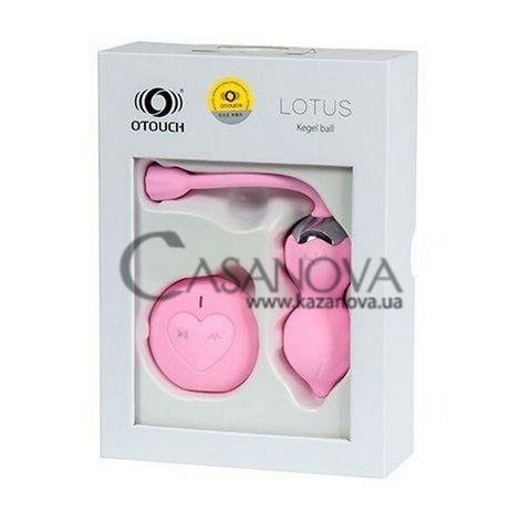 Основне фото Вагінальні кульки з вібрацією Otouch Lotus Kegel Balls рожеві