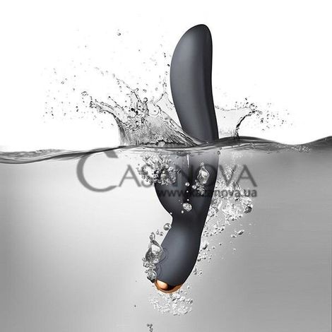 Основное фото Rabbit-вибратор Rocks-Off Regala чёрный 21 см