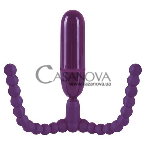 Основное фото Стимулятор-расширитель для влагалища с вибрацией Vibrating Intimate Spreader фиолетовый