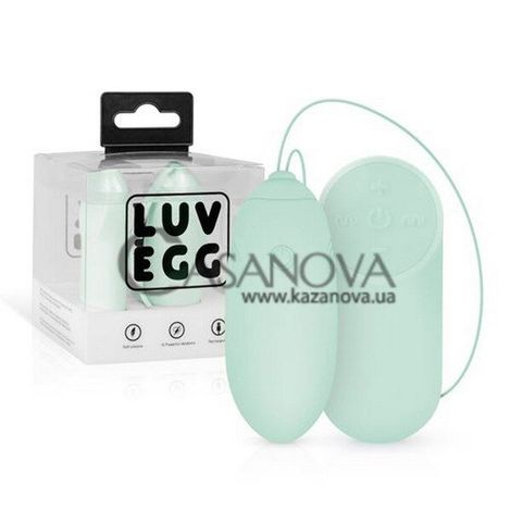 Основное фото Виброяйцо EasyToys Luv Egg зелёное