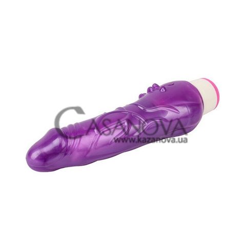 Основное фото Вибратор Beginner Rider-Purple фиолетовый 20,5 см