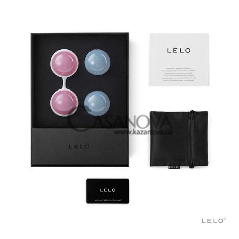 Основное фото Шарики Lelo Luna Beads розовые и голубые