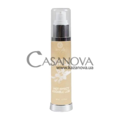 Основное фото Ароматизированный лубрикант с согревающим эффектом Secret Play Hot Effect Kissable Lubricant Vanilla 50 мл