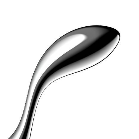 Основное фото Двухсторонний металлический фаллоимитатор Satisfyer Star Force 2 серебристый 21,7 см