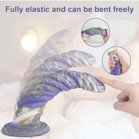Основне фото Фентезійний фалоімітатор для фістингу XISE Cuttlefish Penis різнокольоровий 25 см