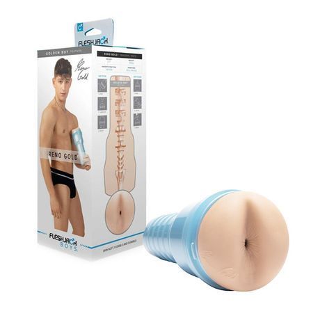 Основное фото Мастурбатор-попка Fleshlight Fleshjack Boys: Reno Gold Golden Boy телесный