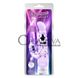 Додаткове фото Rabbit-вібратор Crystal Jelly My Dual Pleasure фіолетовий 21 см